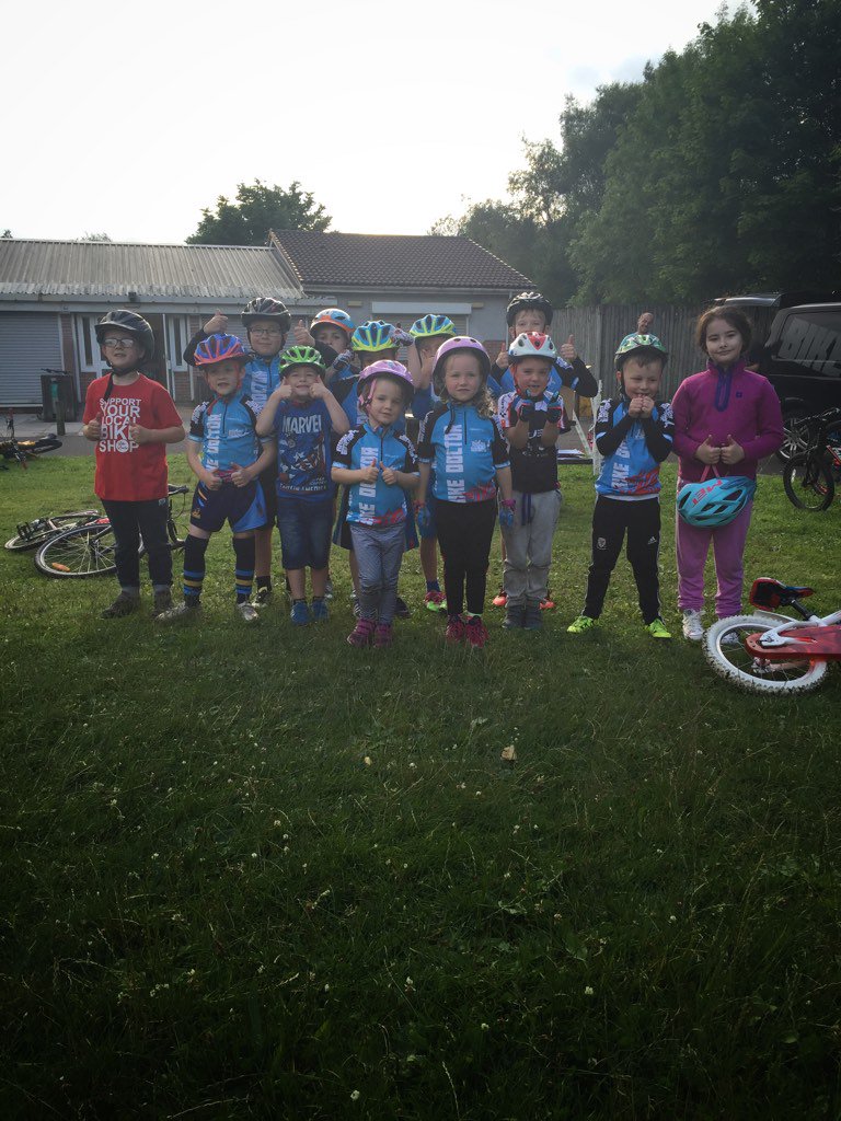 Future of cycling is looking good! #goride @WelshCycling #kidsclub
