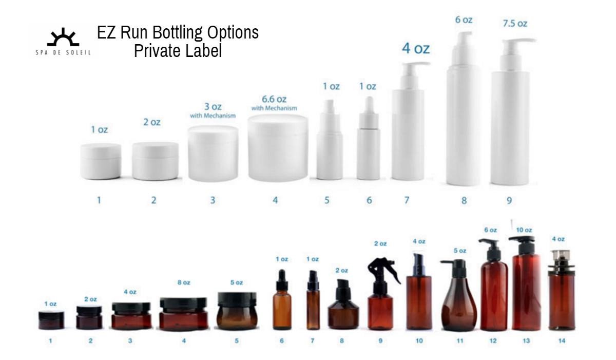 SpaDeSoleil's tweet photo. As a #smallbusiness, u have options when choosing the look of your #cosmetic line! Take a look at our #EZRun options https://t.co/oho19qx5Vo