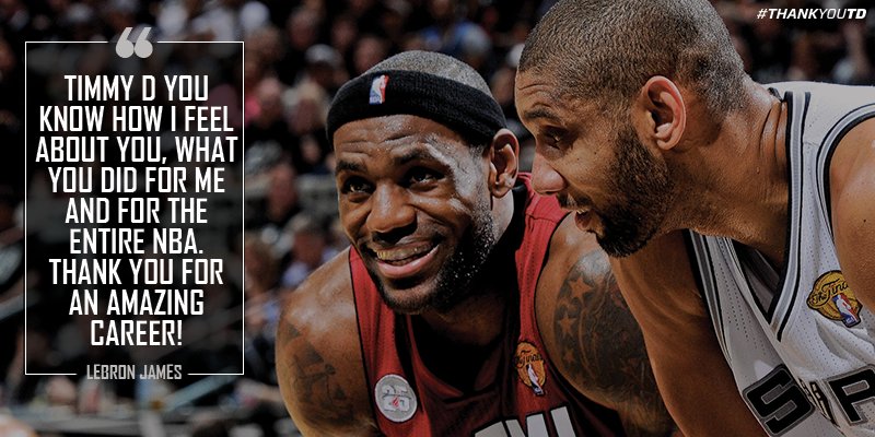 spurs's tweet image. #ThankYouTD

What they're saying » gospu.rs/TYTD21