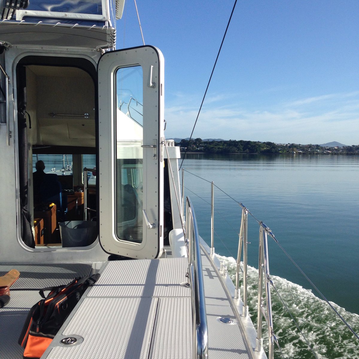 Sea Trial up in Whangarei on a 6068 John Deere