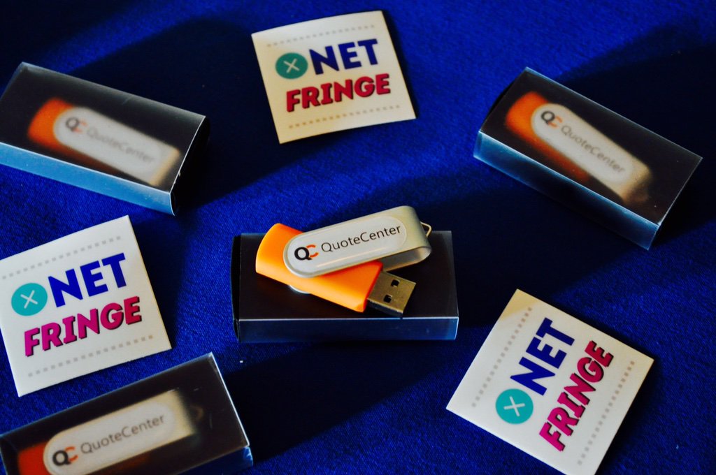 Did you get your flash drive? Get it!  #DotNetFringe  #QuoteCenter