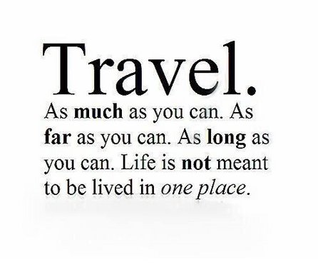 oneworld365's tweet photo. #Travel as much as you can for as long as you can. Life is not meant to be lived in one place https://t.co/EZQiikt41N