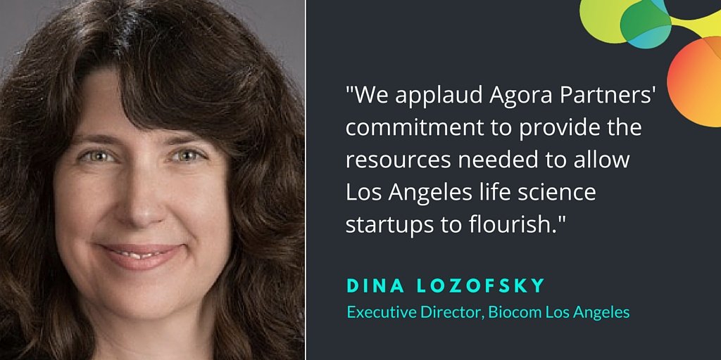 Biocom's tweet photo. A word from our Exec Director of Biocom LA on @AgoraPartners @HATCHspaces #LABioscienceCorridor https://t.co/XkfMbZAtk4