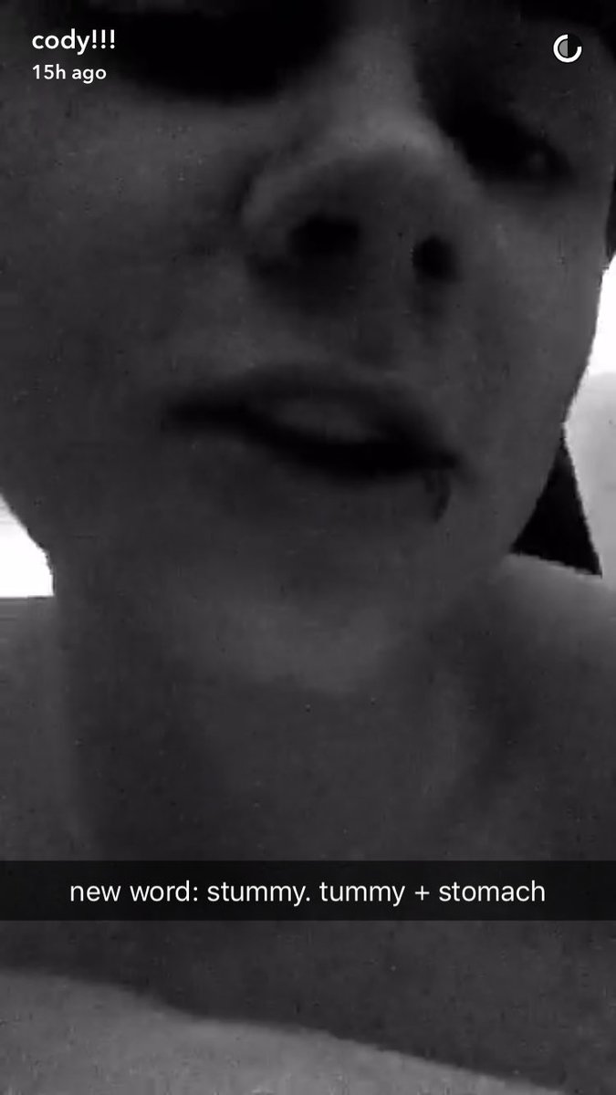 MurderizedNews's tweet photo. Cody via Snapchat https://t.co/64ECNDoZ0e