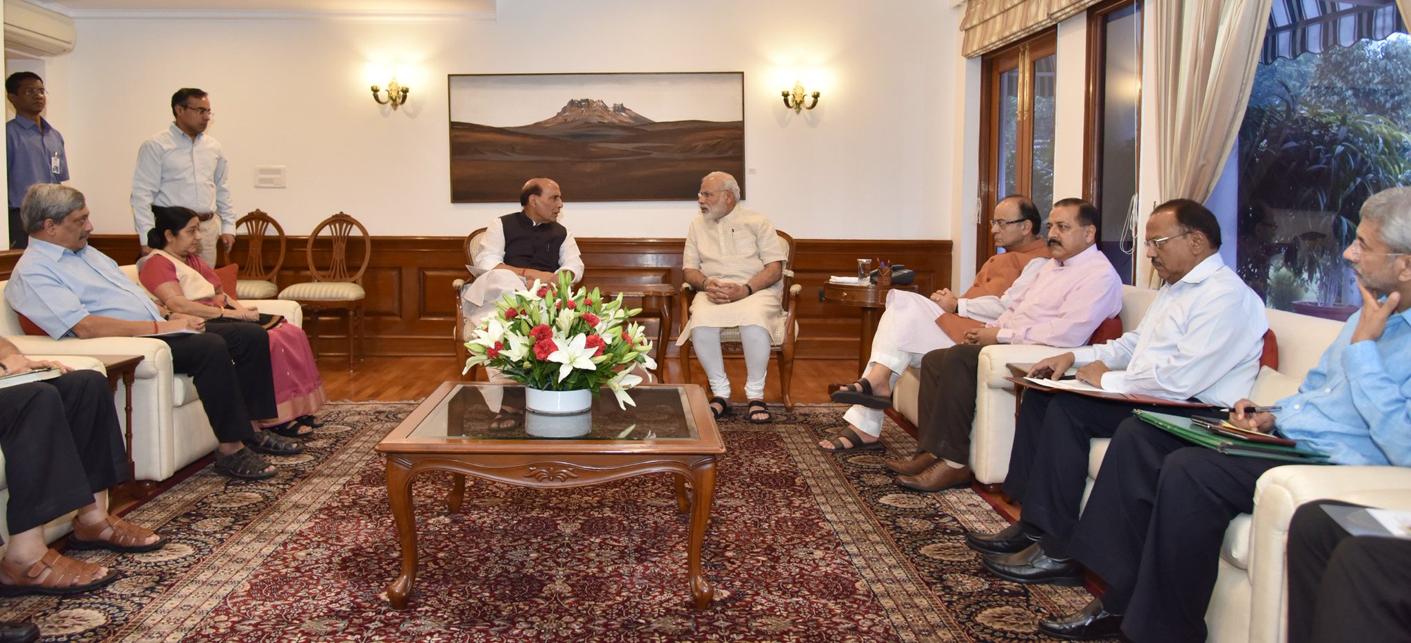 PM Narendra Modi chairs high-level meeting on Kashmir