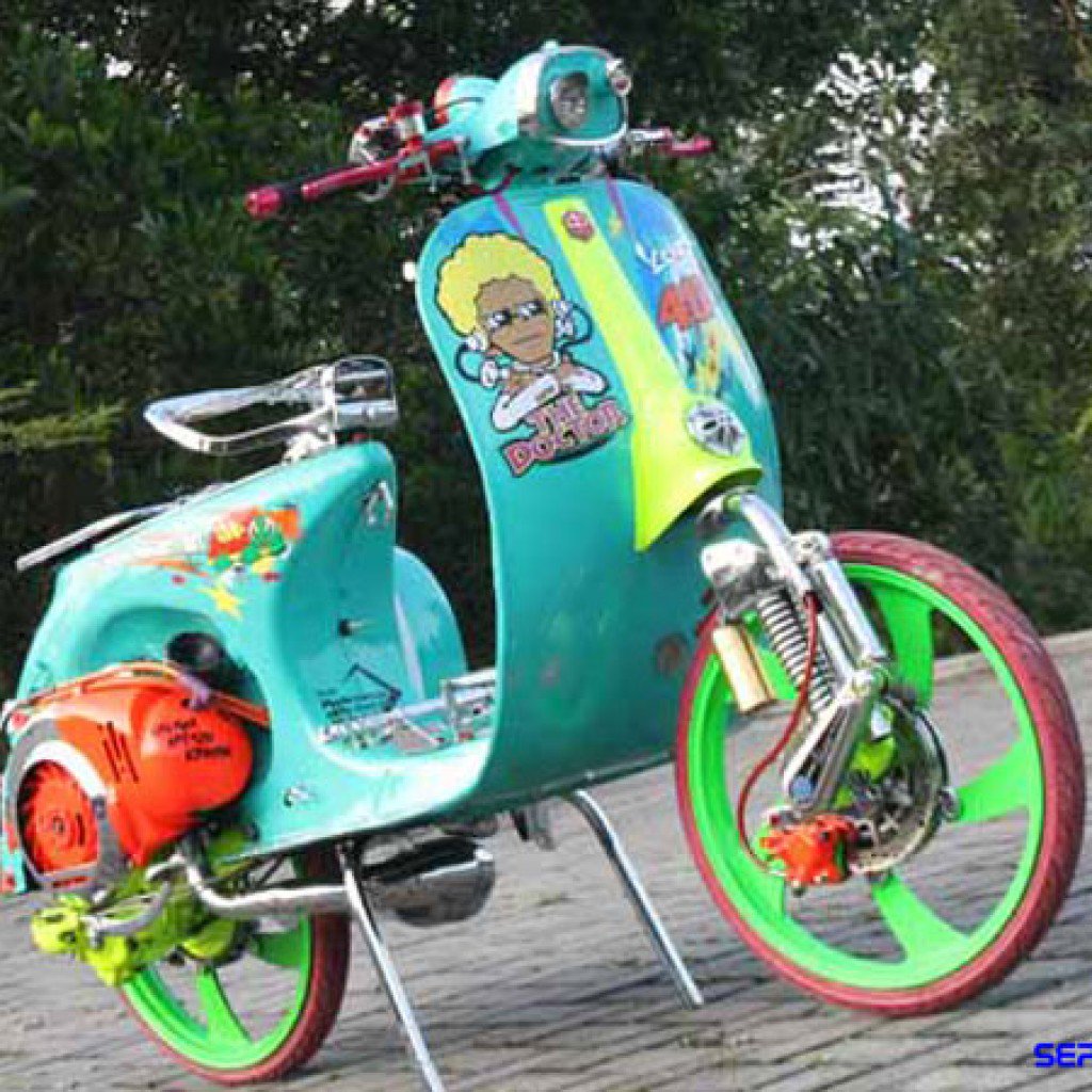 Malang Raya On Twitter Plus Minus Modifikasi Vespa Ring 17