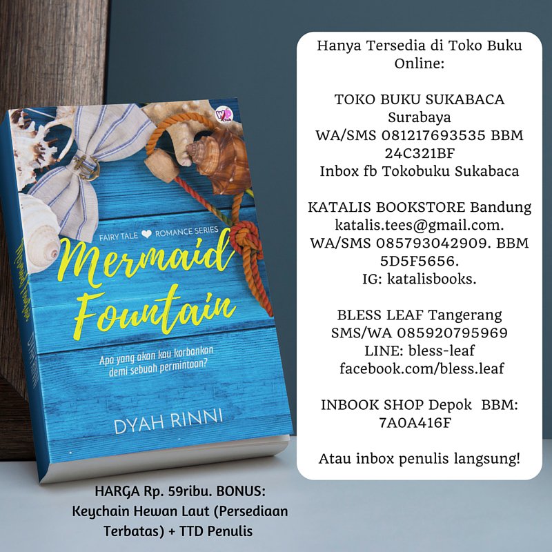 deetopia's tweet image. Mermaid Fountain. Ready Stock now. Bisa dipesan di link berikut ya. :) @KatalisBooks @chick_beib @blessleaf