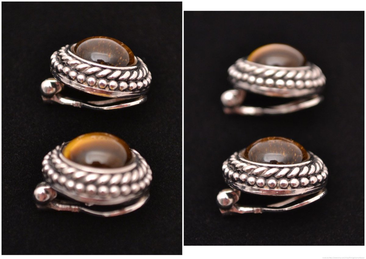 DailyDealFeeds's tweet image. Premier Design Clip Earrings with Tiger Eye / Lynx Antiqued Sterling … tuppu.net/f0661a83 #Vintage #JewelryGift