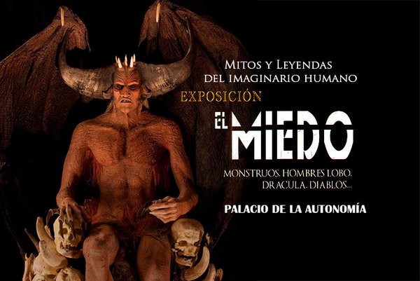 Fundacion_UNAM's tweet photo. Hombres lobo, vampiros, monstruos. Este verano no te pierdas la exposición "El Miedo" en el Palacio de Autonomía. https://t.co/tLaaH0ytMs