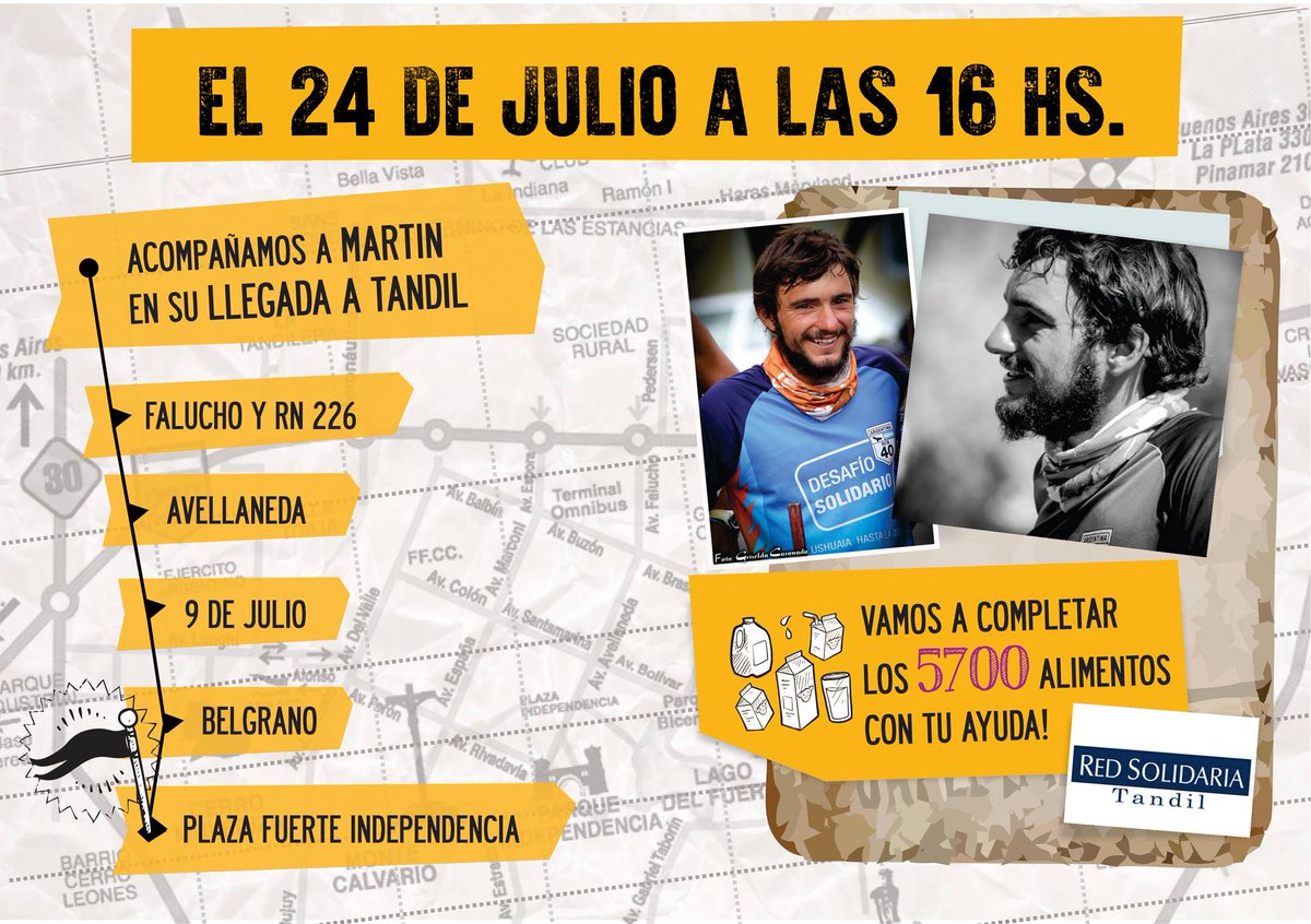 mtinchor18's tweet photo. A recibir a Martin el 24 de julio a las 16hs en Tandil!!!! @sierraactiva https://t.co/Vab6gtmPGy