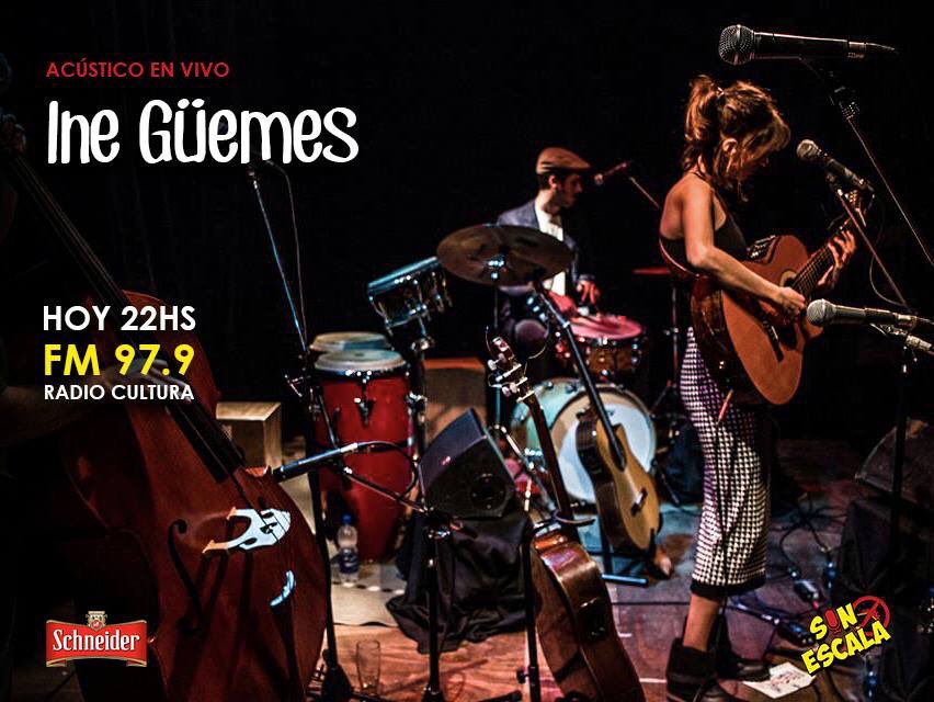 SinEscalaOk's tweet photo. Acústico con Ine Güemes, a las 22hs, sintonizá FM 97.9 y disfrutar una lindas canciones.
https://t.co/LFYgE34Kbc https://t.co/qtGfSgHcYC