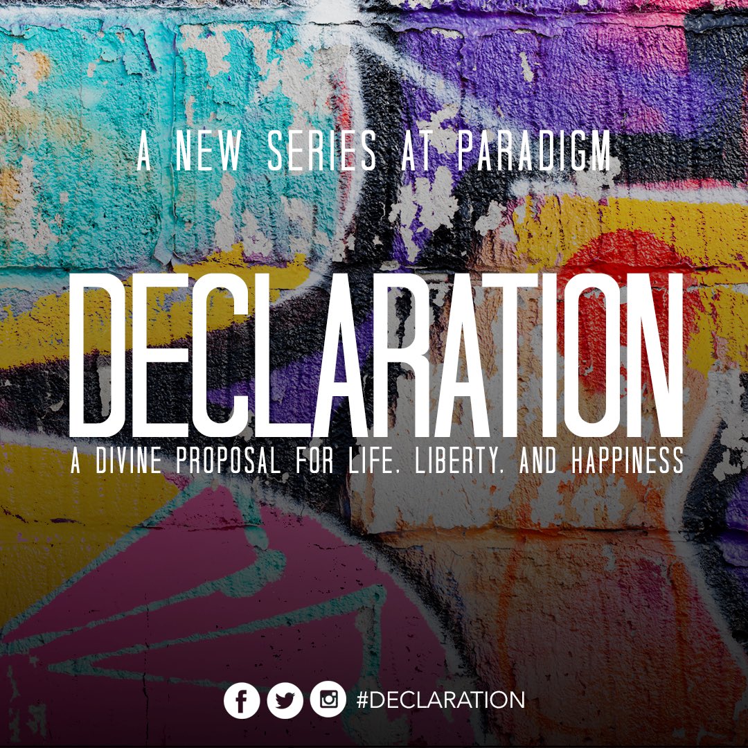 paradigmkc's tweet image. New Series @ • PARADIGM • #comeandsee You won&apos;t want to miss!#ParadigmKC #YoungAdults #KC #Declaration See u at 7pm