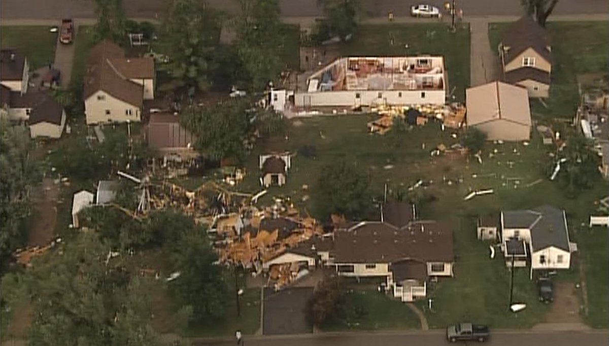 Aerial shots of tornado damage in Watkins, MN FOX 9 Scoopnest