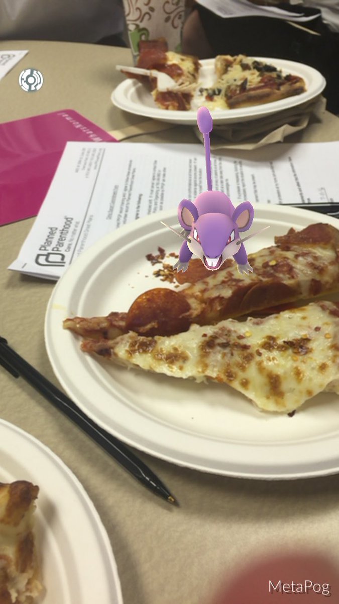 PPGreatPlains's tweet photo. Our escorts didn't just get pizza at #SummerofNormalcy training..they also got Pokemon! #PokemonGO #knowwhatsnormal https://t.co/70l9Gw15r4