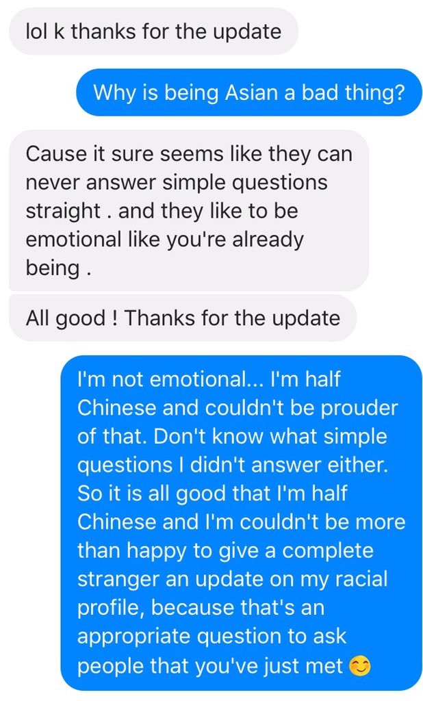 halferproblems's tweet image. I never post anymore, but this happened to me last night and I just felt the need to share... #peoplearepeople