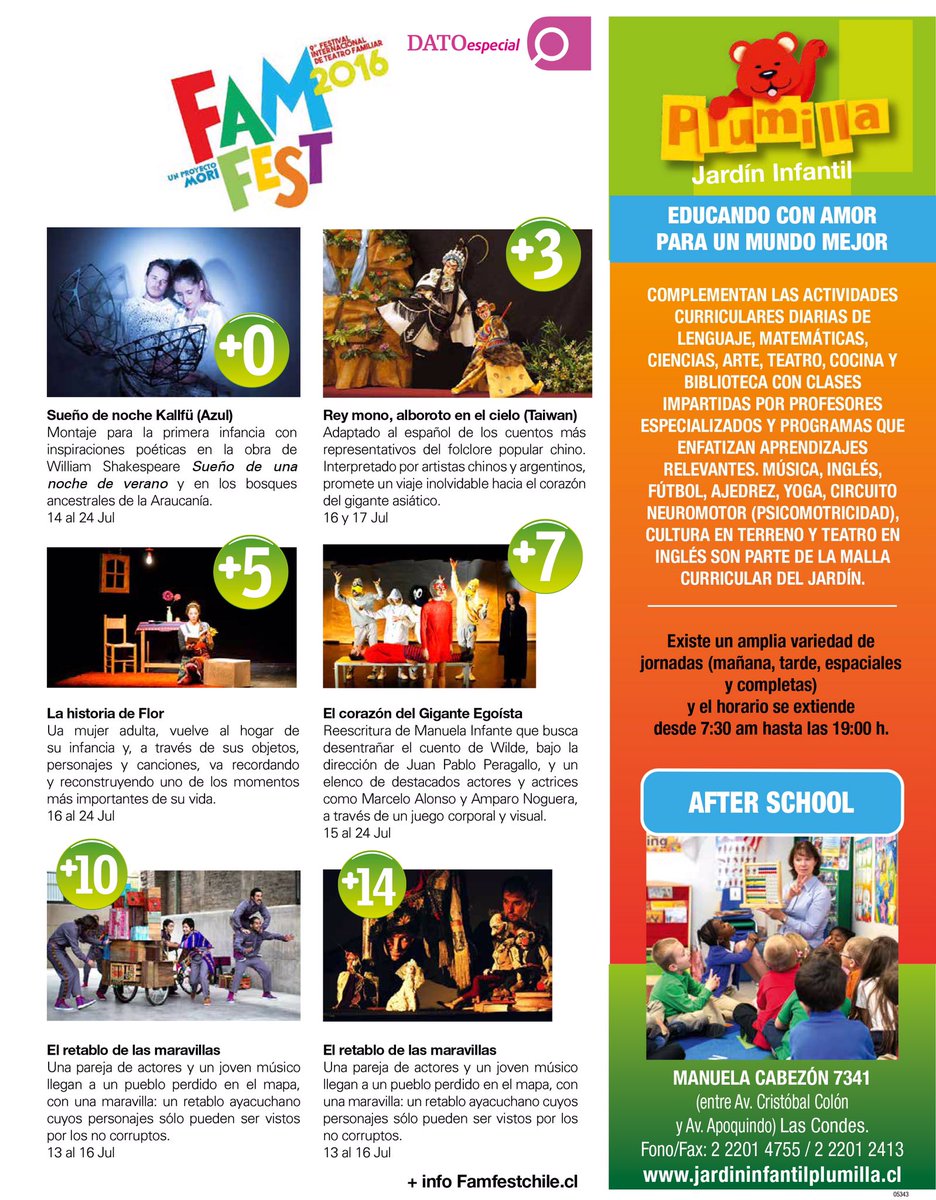 famfestcl's tweet photo. En @datoavisos especial de @famfestcl te esperamos! https://t.co/7zJ4siself
