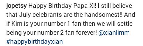 Niorapaengeol's tweet photo. HAPPY BIRTHDAY XIAN LIM
May you find friends who appreciate you truly. https://t.co/c8bAr1eFTZ