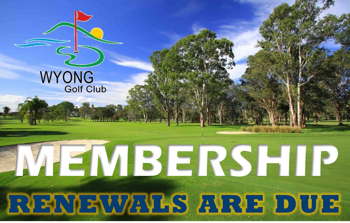 WyongGolfClub's tweet image. FYI