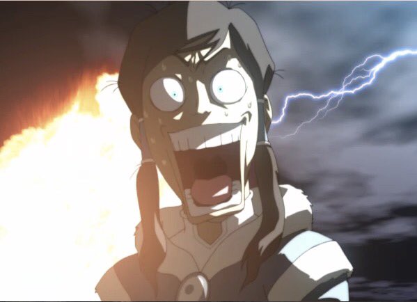 I know this is late but finally got to watch Voltron and I fell in love with it. Plus it giving me Korra callback😭