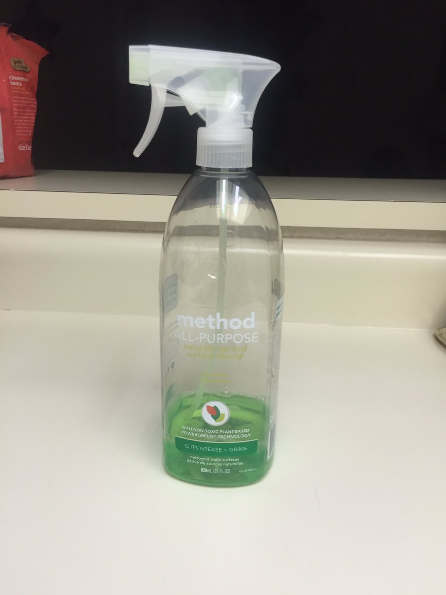candice_law's tweet photo. @methodhome My 1st bottle ever, only a week old and I can't stop cleaning w/ it. Does this come in perfume? Jk!! 😍👍🏼 https://t.co/k74D4W0tZ4