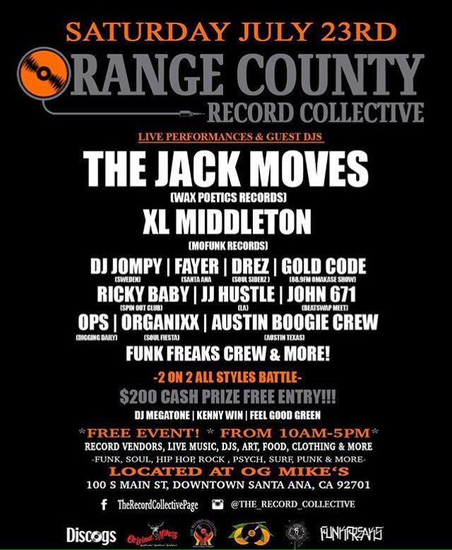 SOULSIDERZ's tweet image. July 23rd free get down! #vinyl #records #ditc #funkfreaks