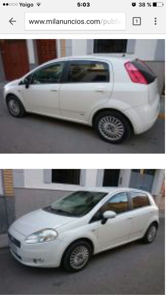 transipm's tweet photo. Vendo Fiat grande punto (año 2006) https://t.co/oBI8st4Od5