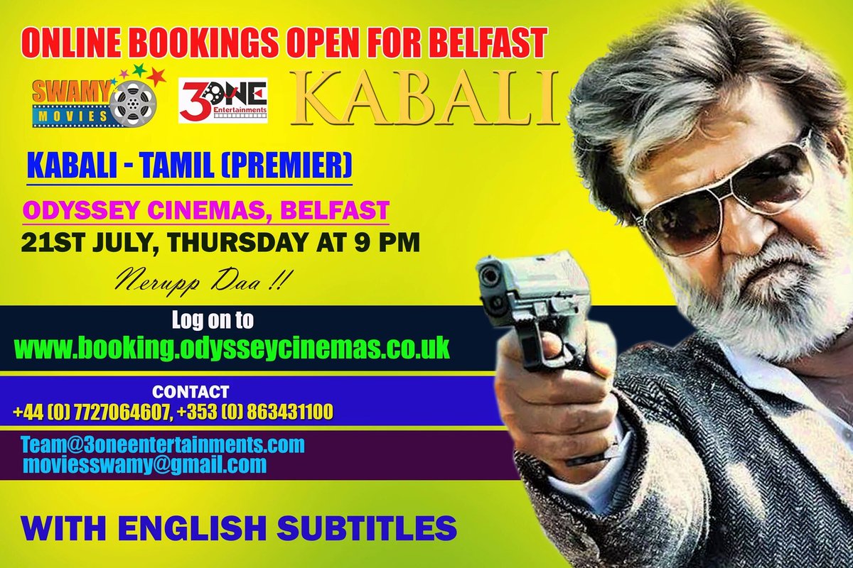 kabali online booking kabali online booking