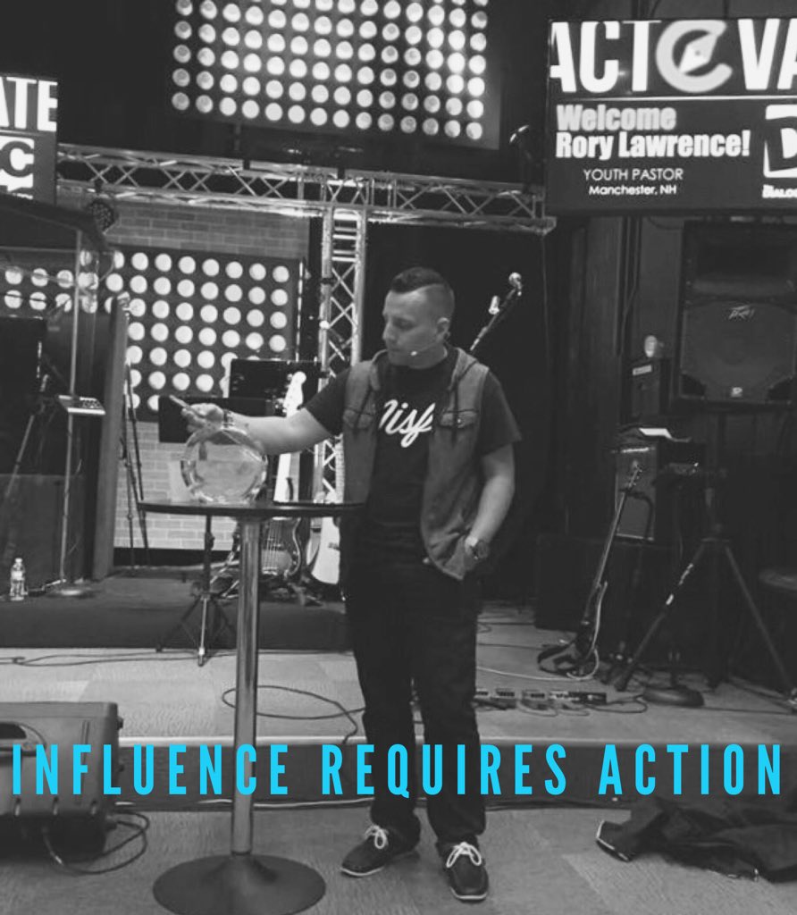 RoryLawrence's tweet photo. The influence you have always requires action. @discoveryboston @scottmaiden @dc2twenty https://t.co/lLwYd1tFxn