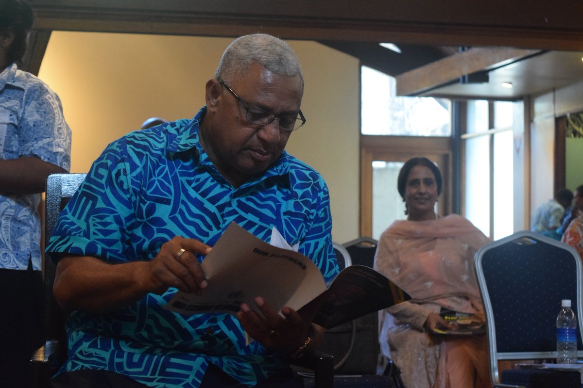PIDF01's tweet photo. Opening remarks by Chief Guest, Hon PM Fiji at the PIDF Leaders Forum #PIDFSummit @FijiPM https://t.co/BuvWfdvJWG
