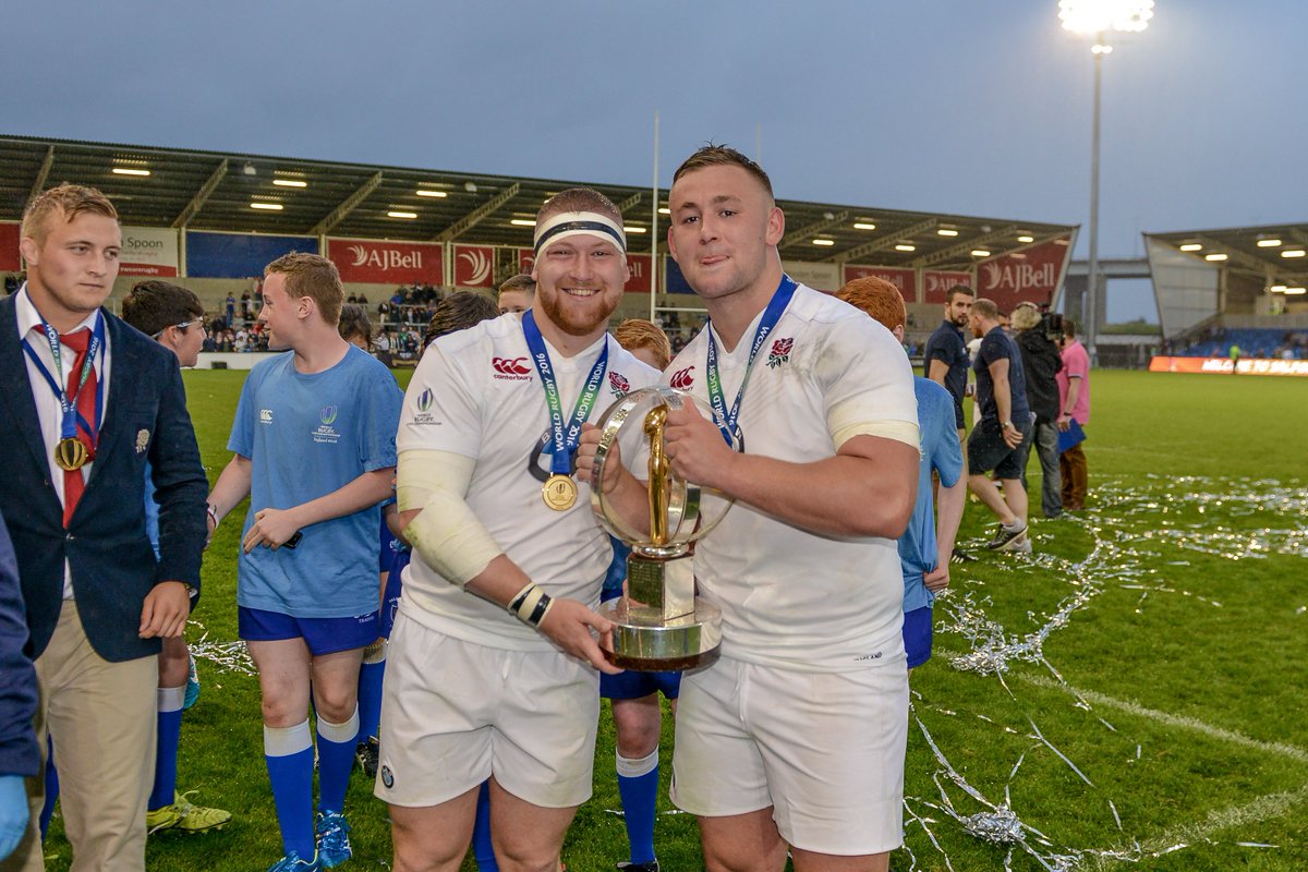 Happy birthday to England U20s prop &amp; #WorldRugbyu20s winner Will Stuart (R): 20 today 🎂 

#FutureStarsofRugby