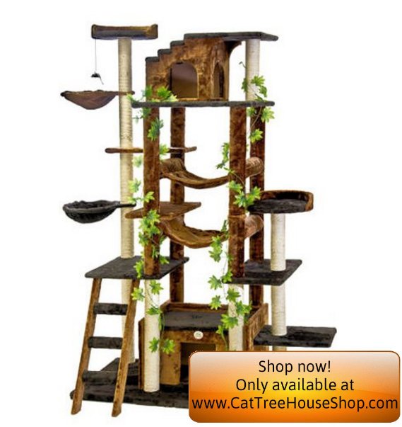 cattreeshop's tweet photo. What an imposing yet absolutely luxurious cat tree! Check it out - https://t.co/vG6ypvFWA2 https://t.co/CA1Hmayulq