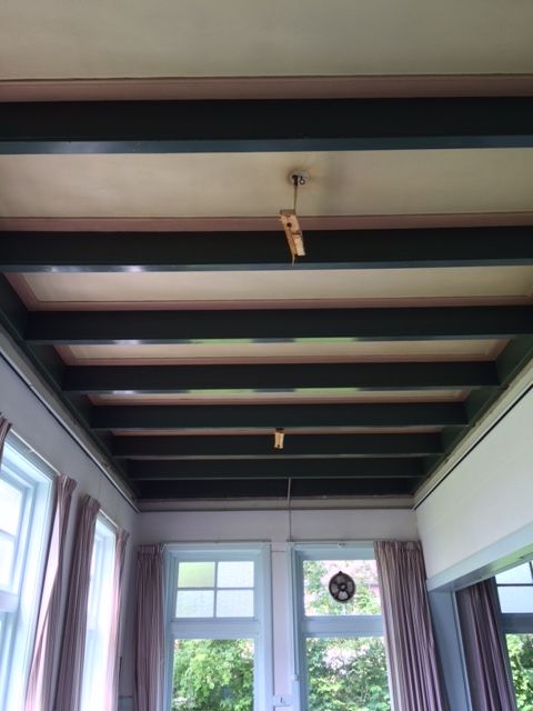 GroningerKerken's tweet photo. De #kerkOnderdendam zet stappen richting centrum #AmsterdamseSchool - systeemplafond paste daar niet in - #dasbeter https://t.co/BhqOmeunvp
