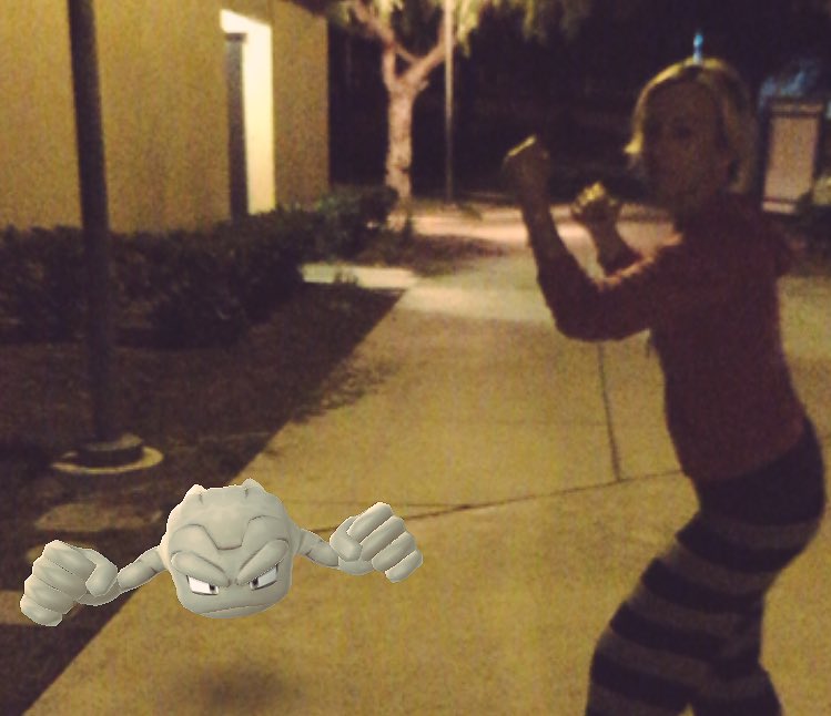 JustDucky89's tweet image. Fight me! @Pokemon #Geodude #PokemonGo #inmypjs😂