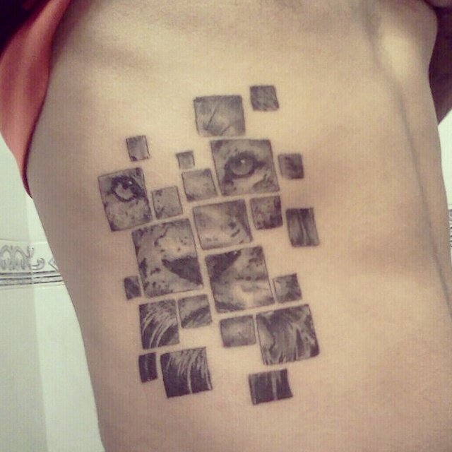 JaviiGardeliito's tweet photo. El león no tendría melena si se dejara esquilar♪ #mitattoo♥ https://t.co/NKSbnJnuvT