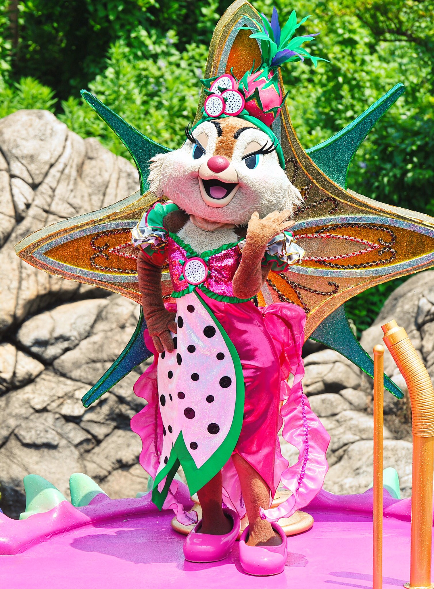 東京ディズニーシー　トロピカルスプラッシュ　クラリス風衣装 東京ディズニーシー トロピカルスプラッシュ クラリス風衣装 東京