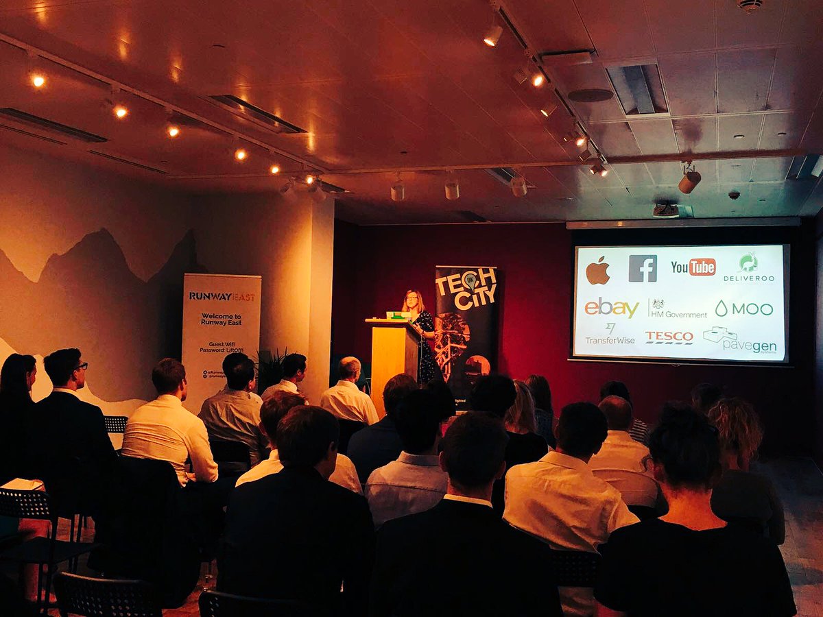 TechNation's tweet image. Very excited to welcome some of @JLLUK team to our office for the first #TechImmersion session with @emmaleeswift!