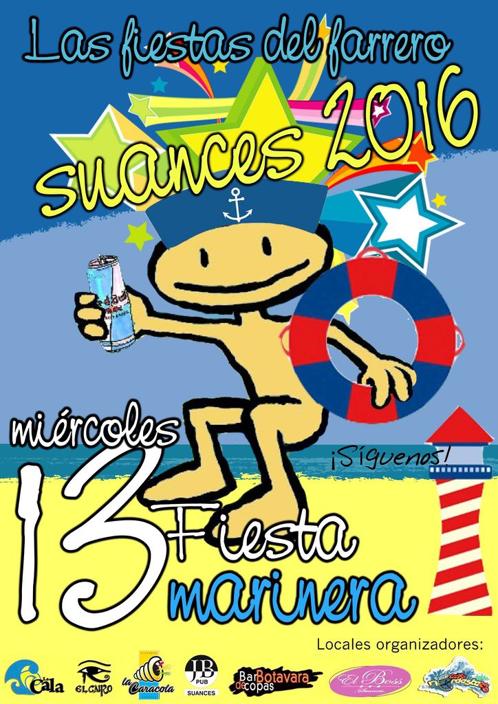 el_farrero2016's tweet photo. Mañana llega al Farrero una de las fiestas que más os gustan como es la Marinera ⚓️ https://t.co/M680oG8IxJ