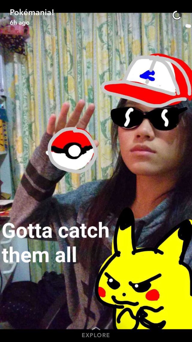 kateiio's tweet photo. Thought this was me too #PokemonGO #snapchat #pokemongostory #lmao https://t.co/jRqMEEOagN