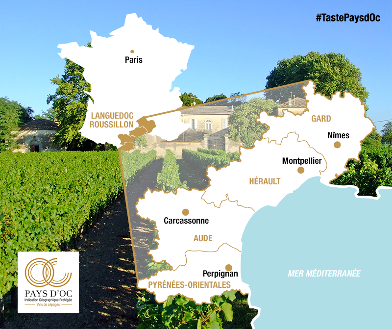 VinsPaysdOcIGP's tweet photo. #TDF2016 Bienvenue dans le Languedoc-Roussillon ! Cette région est la terre des vins Pays d’Oc IGP ! #TastePaysdOc https://t.co/t4Jw1XTtyI