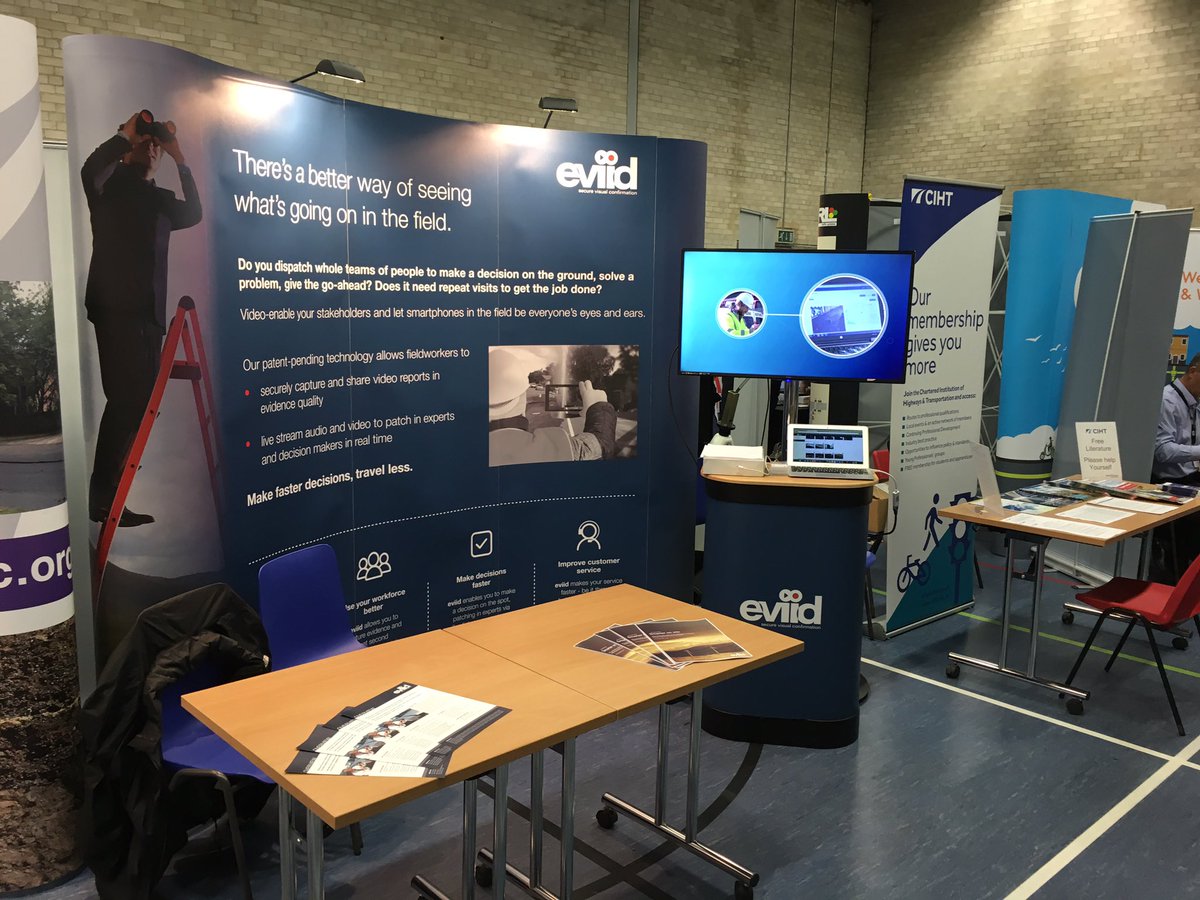 Eviid_Tech's tweet photo. We're here at #HAUC Wales come &amp; visit us to find out how we can disrupt your #utility business #workflow https://t.co/meVkOQ18Pn