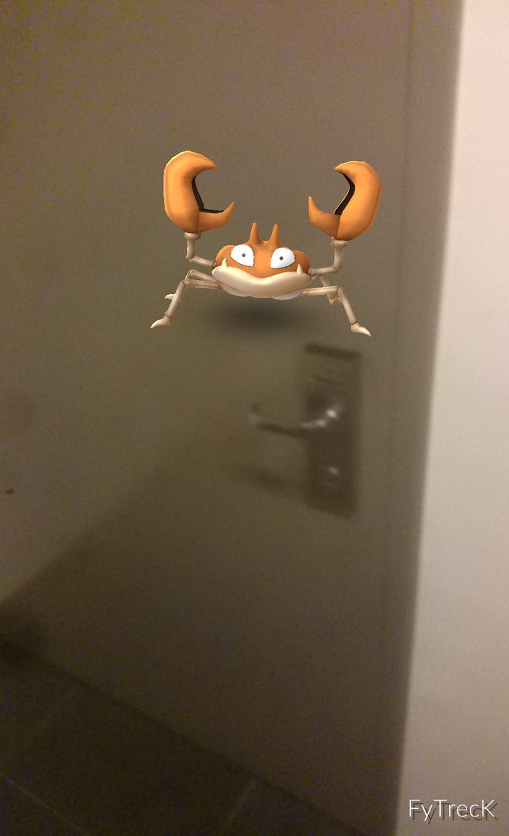 FyTrecK's tweet photo. Apparently I caught crabs.
#PokemonGO #krabby #std #Pokémon https://t.co/PlK6HRYujb