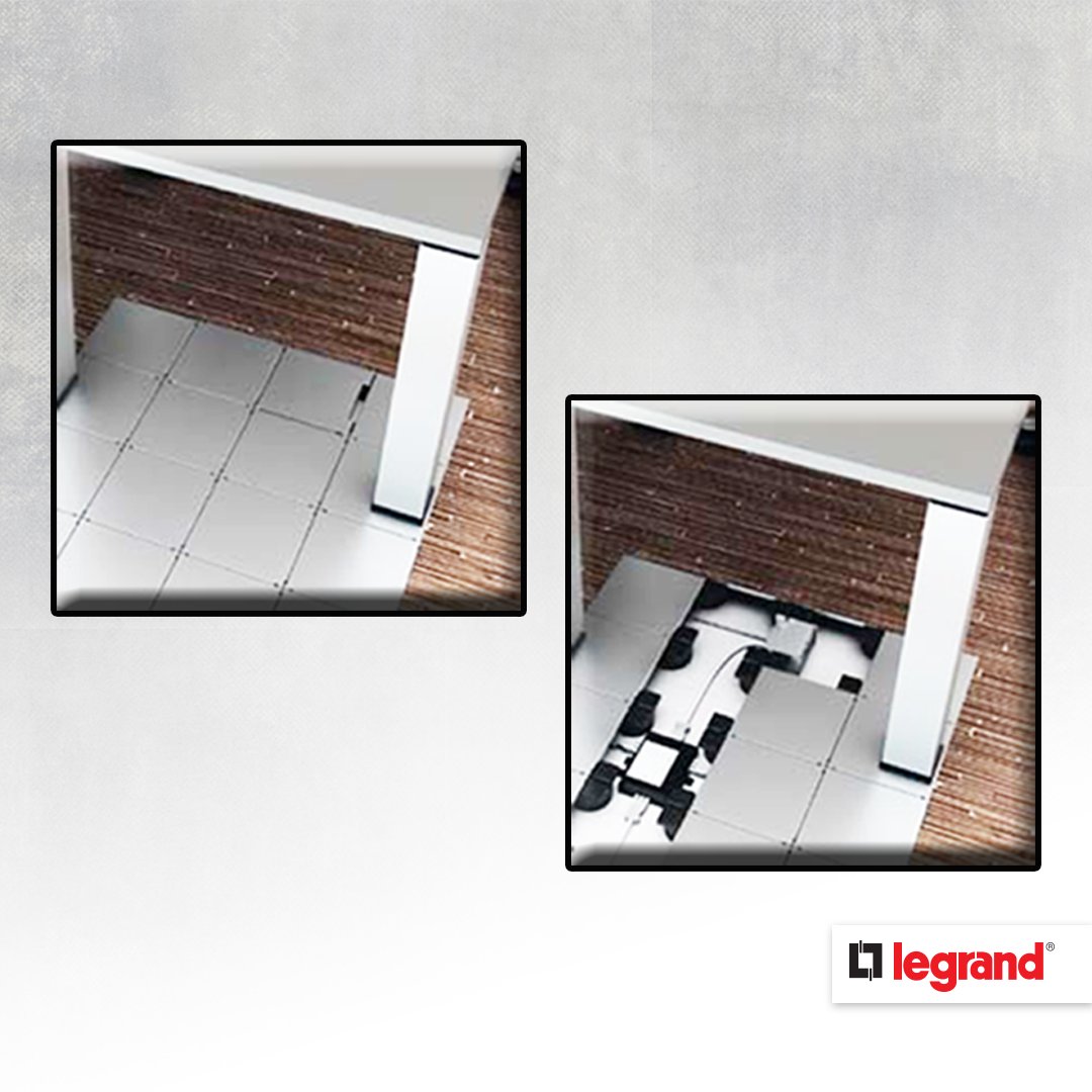 Legrand_Turkiye's tweet photo. #Legrand #Soluflex döşeme altı kablolama sistemleri düzene önem verenler için biçilmez kaftan! https://t.co/dgQ2MdDxgK