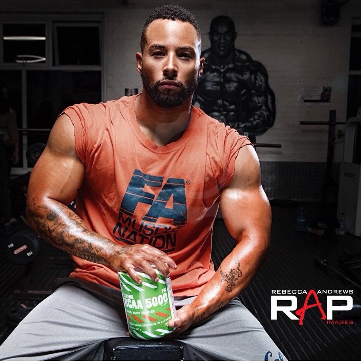 FA_ENutrition's tweet photo. What's everyone hitting today...???
#TeamFa athlete @NickAlexJ is on #Chestday ‼️ https://t.co/5L0kPQPier