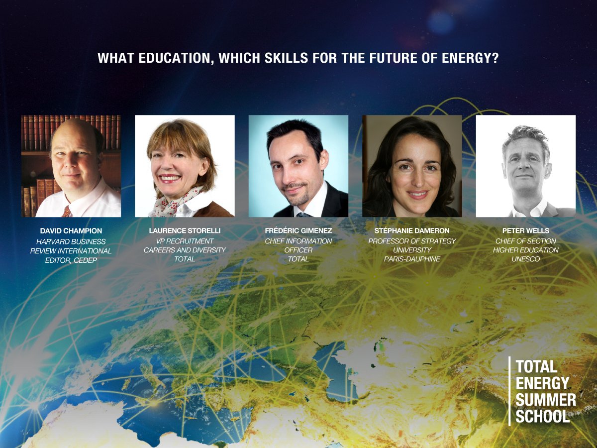 TotalEnergies's tweet photo. π https://t.co/oQCofgoiPx π Relive #TESS16Live session 'What Education, Which Skills for the Future of #Energy?' 1/2 https://t.co/0UaN6IEr6k