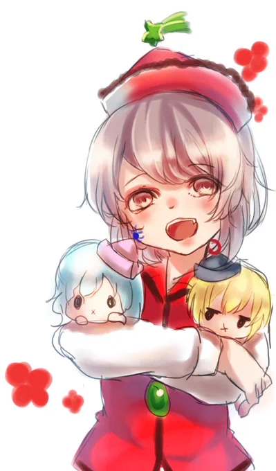 #深夜の真剣お絵描き60分一本勝負 プリズムリバー姉妹 