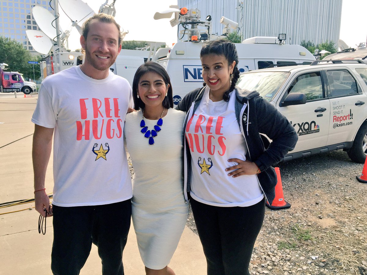 iamLeslieRangel's tweet image. Thank you for the free hugs @thekindness365 they're traveling the country spreading acts of kindness @KXAN_News