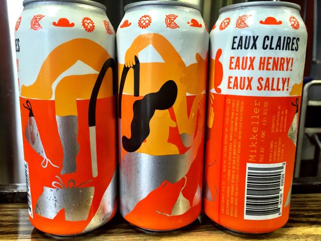 Dream come true. Eaux Henry! Eaux Sally! Pale Ale collab from <a href="/MikkellerBeer/">MikkellerBeer</a> and <a href="/brewingprojekt/">thebrewingprojekt</a>  #eauxclaires