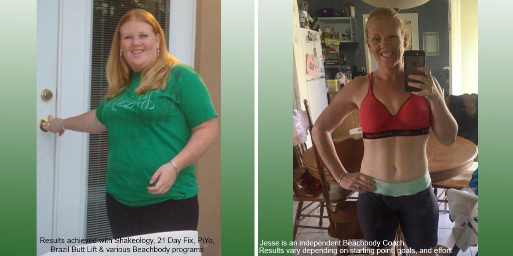 shakeology's tweet image. #TransformationTuesday  Jesse M. lost 78 lbs. in 3 years + with #Shakeology and #21DayFix, PiYo, + Brazil Butt Lift!