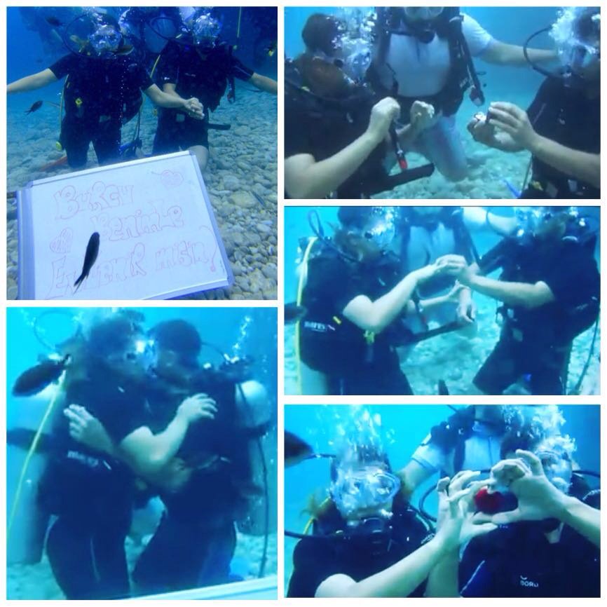 Görev tamam :)) düğüne bir ay kala teklif :)) dengesizliğimdendir... :))