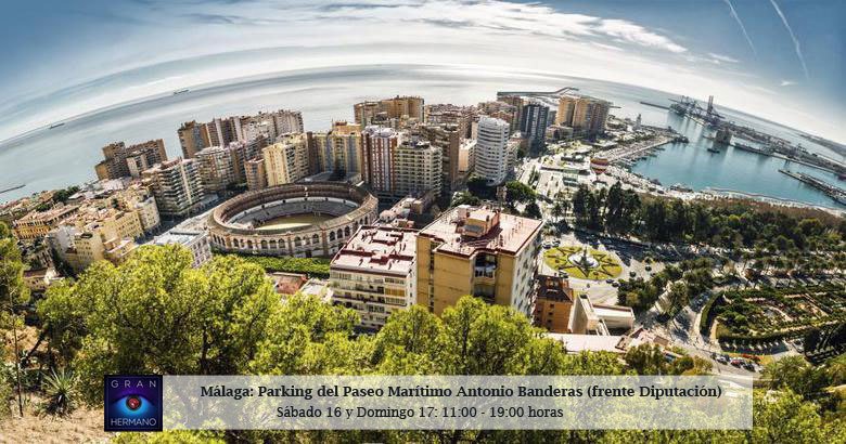 Y de Valencia nos vamos rumbo a Málaga ¡Ya tenemos ubicación para la #CaravanaGH de este finde!  #TuMomentoGH17